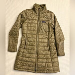 Women's Quilted Jacket - Olive Green